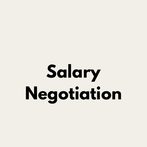 Salary Negotiation