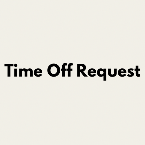 Time off request